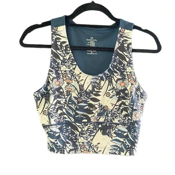 Sweaty Betty Women's Home Straight Running Crop Top tank Size Medium - Picture 2 of 4